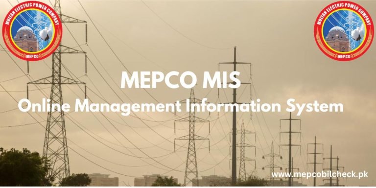 MEPCO MIS 2024 - MEPCO Online Management Information System